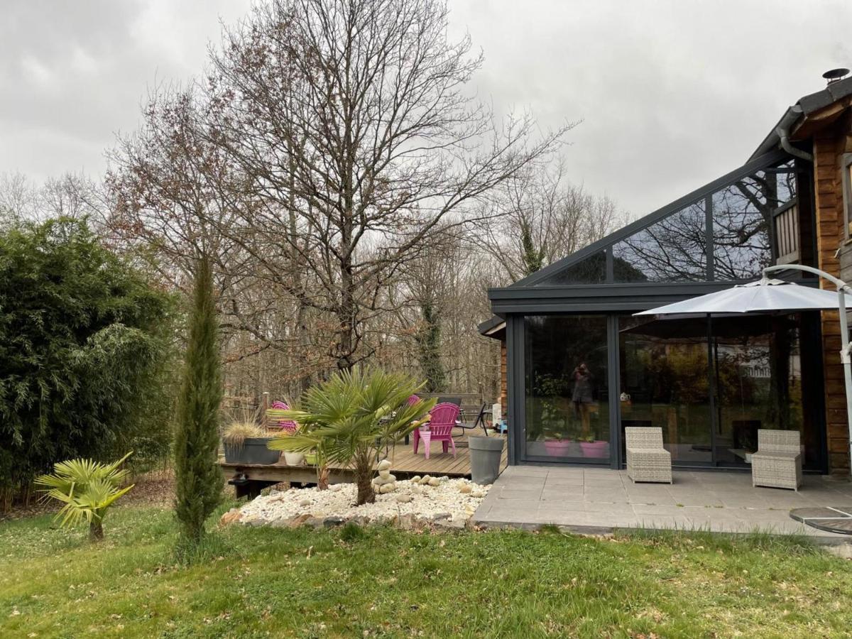 Chalet De Charme Avec Sauna Et Piscine Couverte, Proche De Vichy, Tout Confort, Animaux Acceptes - Fr-1-489-370 Villa Saint-Rémy-en-Rollat Eksteriør billede